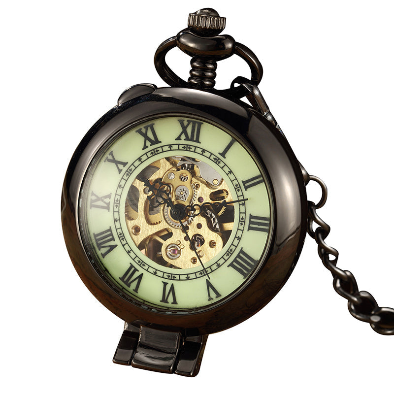 Unisex Antique Copper Fashion Mechanical Hand Wind Pocket Watch - Unisex Style Watches - DYAVOR®