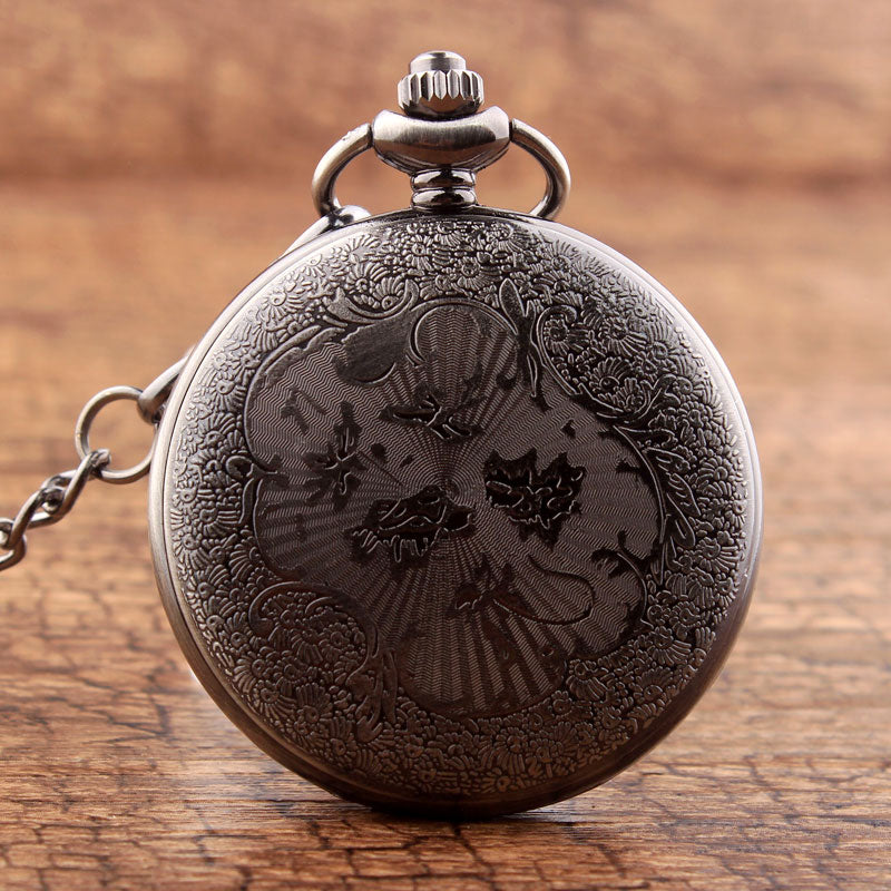 Unisex Antique Retro Quartz Movement Bronze Chain Pocket Watch - Unisex Style Watches - DYAVOR®