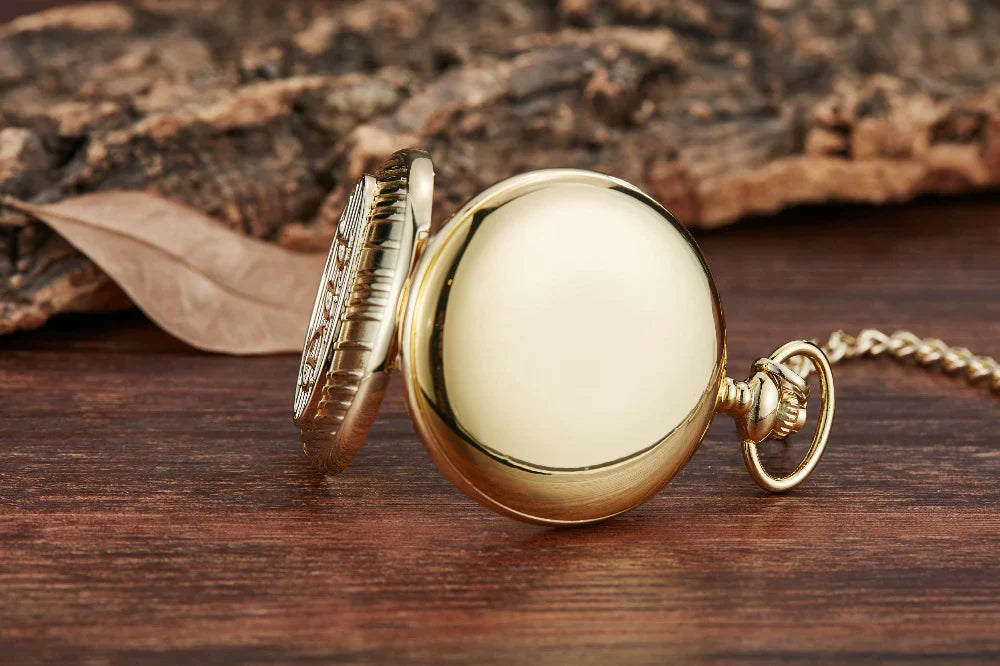 Unisex Antique Roman Numbers Dial Quartz Movement Pocket Watch - Unisex Style Watches - DYAVOR®