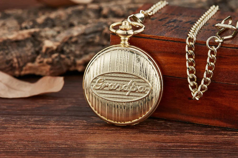 Unisex Antique Roman Numbers Dial Quartz Movement Pocket Watch - Unisex Style Watches - DYAVOR®