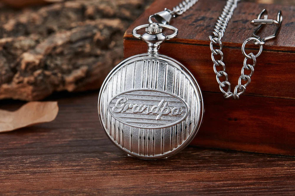 Unisex Antique Roman Numbers Dial Quartz Movement Pocket Watch - Unisex Style Watches - DYAVOR®