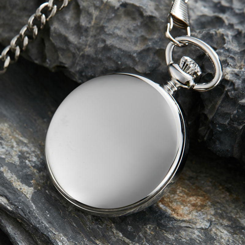 Unisex Antique Smooth Skeleton Transparent Mechanical Pocket Watch - Unisex Style Watches - DYAVOR®