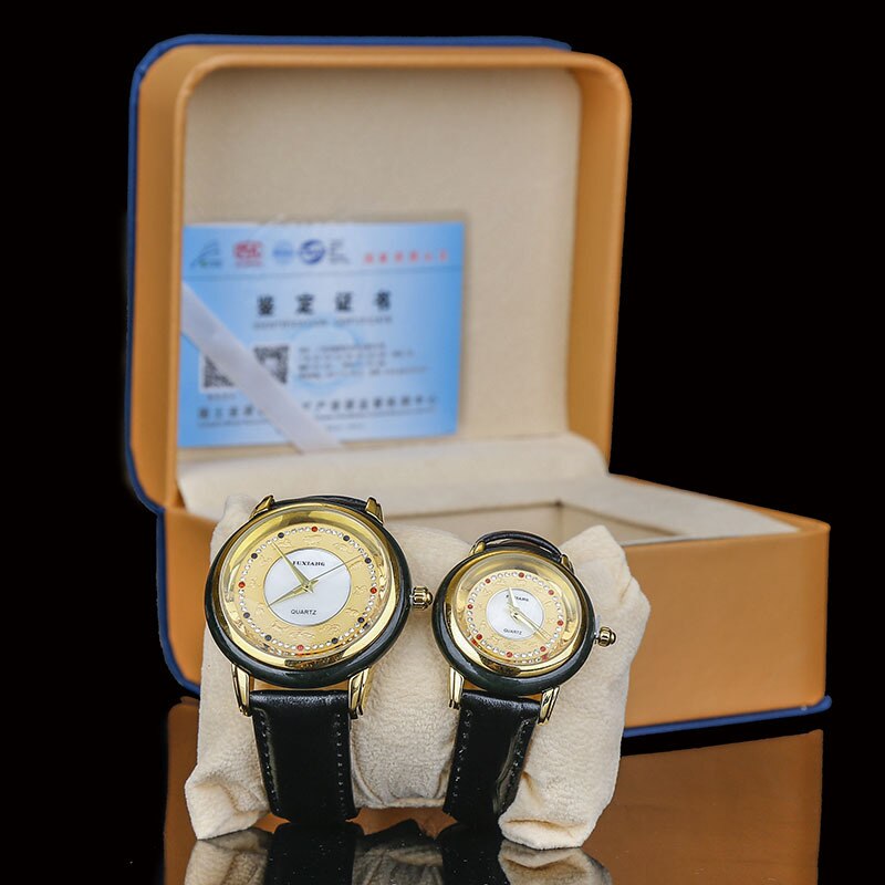 Unisex Fashion Natural Jade Stone Quartz Movement Waterproof Watch - Unisex Style Watches - DYAVOR®