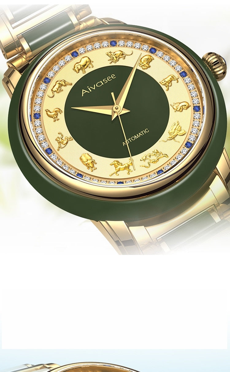 Unisex Fashion Sapphire Zodiac Scale Automatic Mechanical Watch - Unisex Style Watches - DYAVOR®