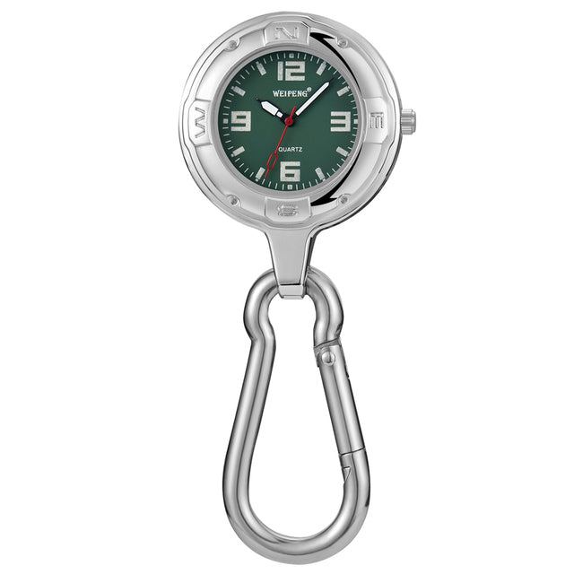 Unisex Hook Clip Quartz Luminous Hands Carabiner Climbers Pocket Watch - Unisex Style Watches - DYAVOR®