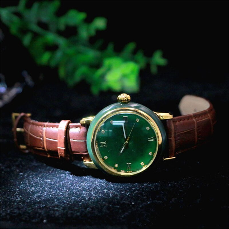 Unisex Luxury Fashion Pure Natural Jade Business Waterproof Watch - Unisex Style Watches - DYAVOR®