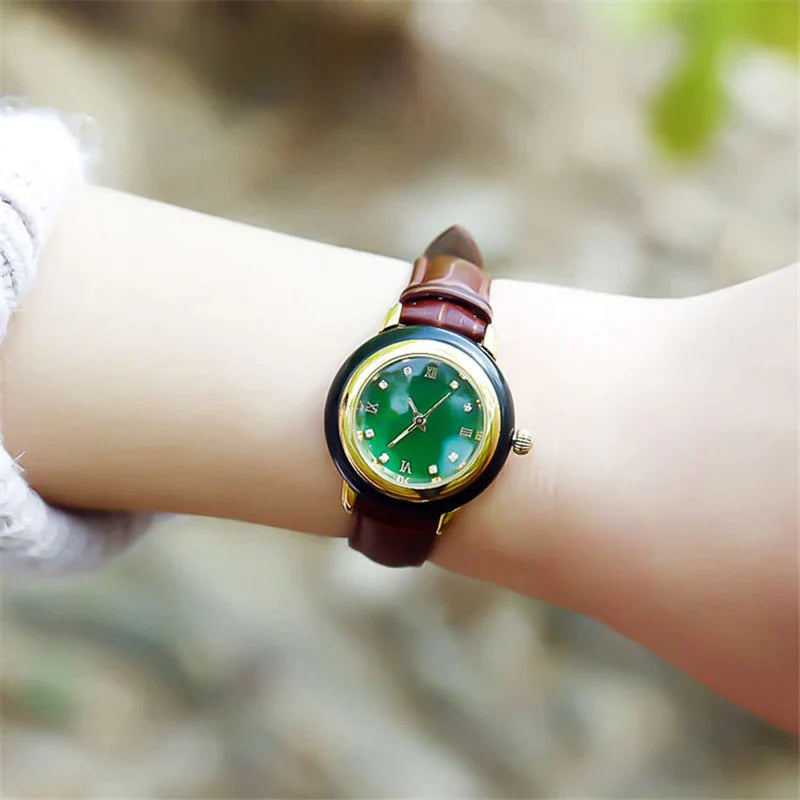 Unisex Luxury Fashion Pure Natural Jade Business Waterproof Watch - Unisex Style Watches - DYAVOR®