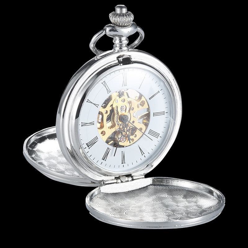 Unisex Mechanical Steampunk Hand Wind 2 Sides Open Case Fob Pocket Watch - Unisex Style Watches - DYAVOR®