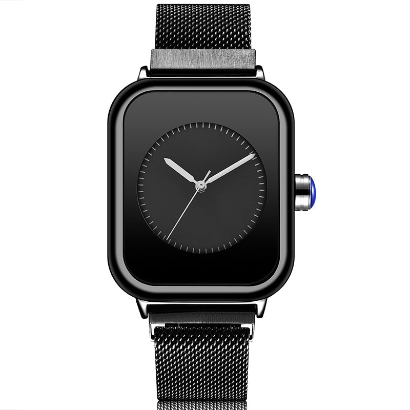 Unisex Minimalist Creative Rectangle Dial Quartz Movement Watch - Unisex Style Watches - DYAVOR®