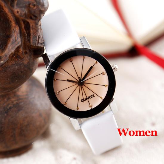 Unisex Quartz Relogio Masculinos Fashion Dial Round Case Watches - Watches for Women - DYAVOR®