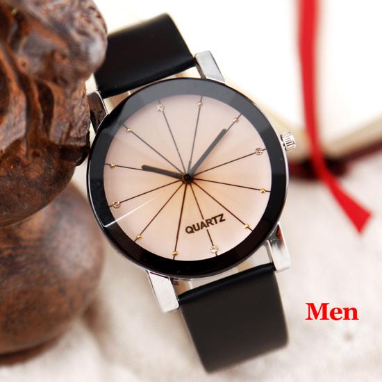 Unisex Quartz Relogio Masculinos Fashion Dial Round Case Watches - Watches for Women - DYAVOR®