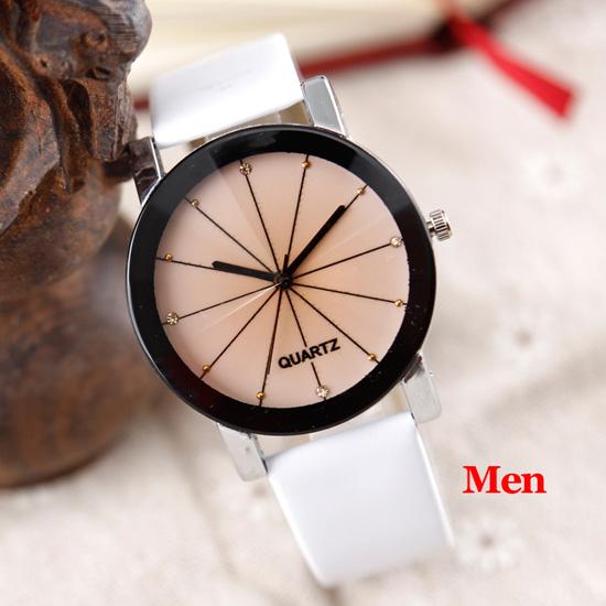 Unisex Quartz Relogio Masculinos Fashion Dial Round Case Watches - Watches for Women - DYAVOR®