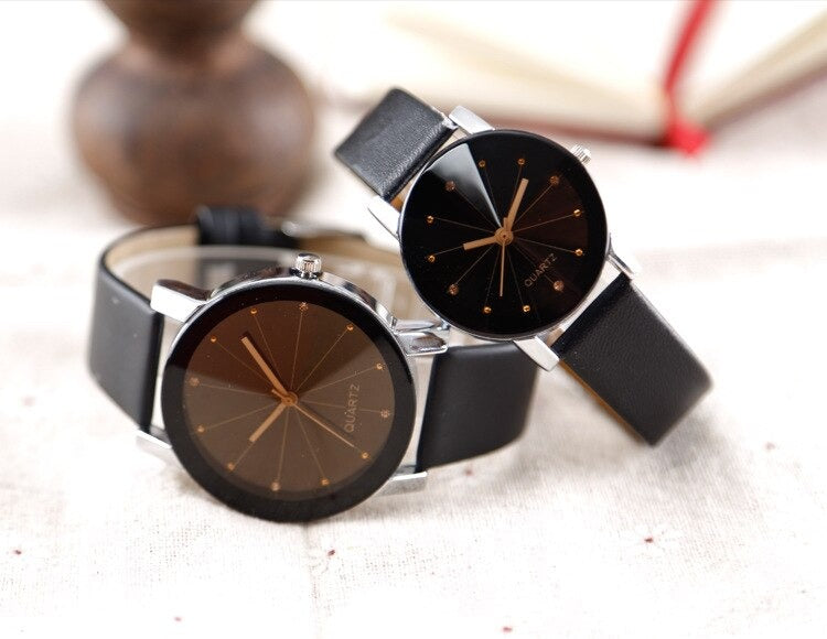 Unisex Quartz Relogio Masculinos Fashion Dial Round Case Watches - Watches for Women - DYAVOR®