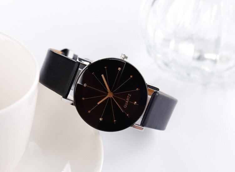 Unisex Quartz Relogio Masculinos Fashion Dial Round Case Watches - Watches for Women - DYAVOR®
