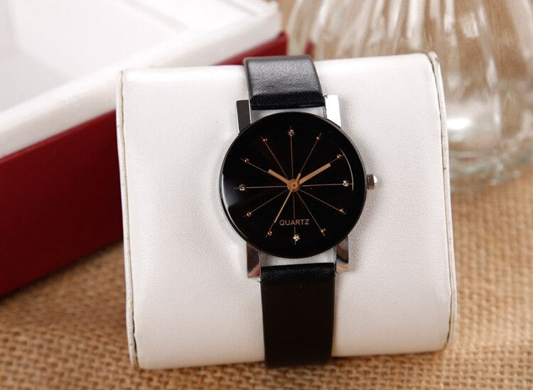 Unisex Quartz Relogio Masculinos Fashion Dial Round Case Watches - Watches for Women - DYAVOR®