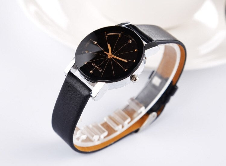 Unisex Quartz Relogio Masculinos Fashion Dial Round Case Watches - Watches for Women - DYAVOR®