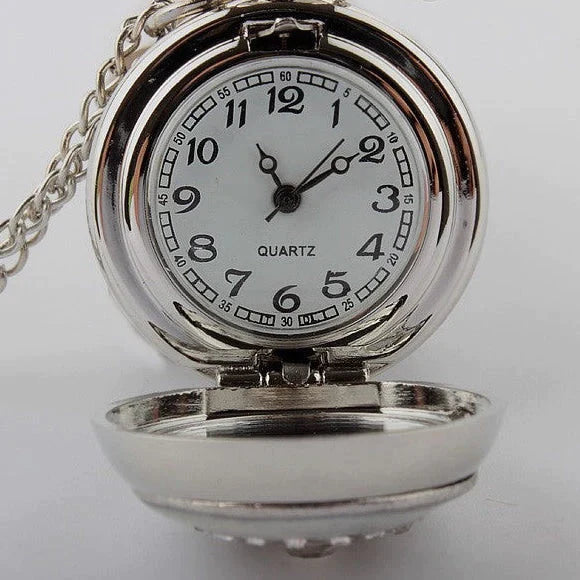Unisex Retro Crystal Necklace Pendant Chain Quartz Pocket Watch - Unisex Style Watches - DYAVOR®