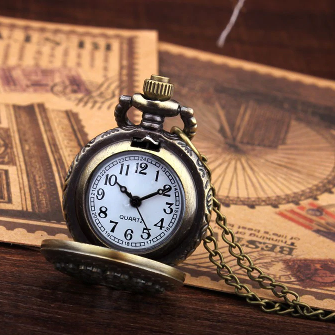 Unisex Retro Hollow Spider Web Necklace Pendant Quartz Fob Pocket Watch - Unisex Style Watches - DYAVOR®