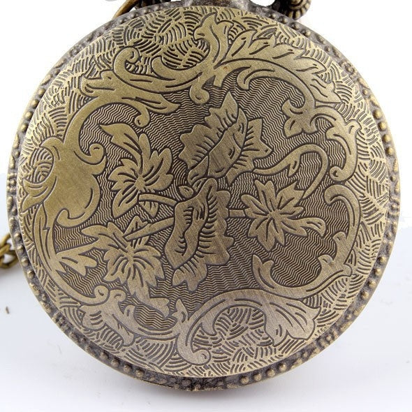 Unisex Retro Round Dial Arabic Number Hunger Games Fob Pocket Watch - Unisex Style Watches - DYAVOR®