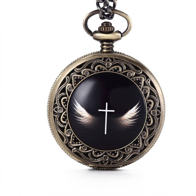 Unisex Retro Steampunk Bronze Final Destination Theme Pocket Watch - Unisex Style Watches - DYAVOR®