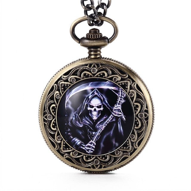 Unisex Retro Steampunk Bronze Final Destination Theme Pocket Watch - Unisex Style Watches - DYAVOR®
