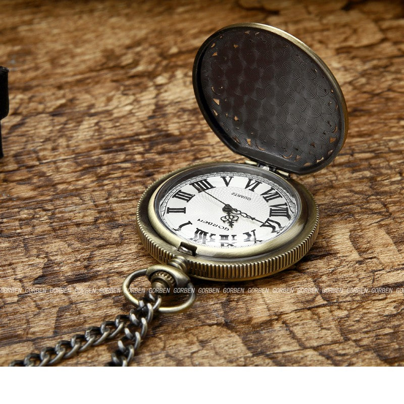 Unisex Retro Steampunk Bronze Final Destination Theme Pocket Watch - Unisex Style Watches - DYAVOR®