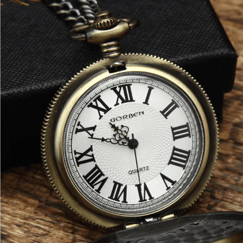 Unisex Retro Steampunk Bronze Final Destination Theme Pocket Watch - Unisex Style Watches - DYAVOR®