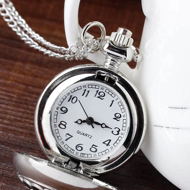 Unisex Shinning Arabic Numerals Pendant Crystal Quartz Pocket Watch - Unisex Style Watches - DYAVOR®
