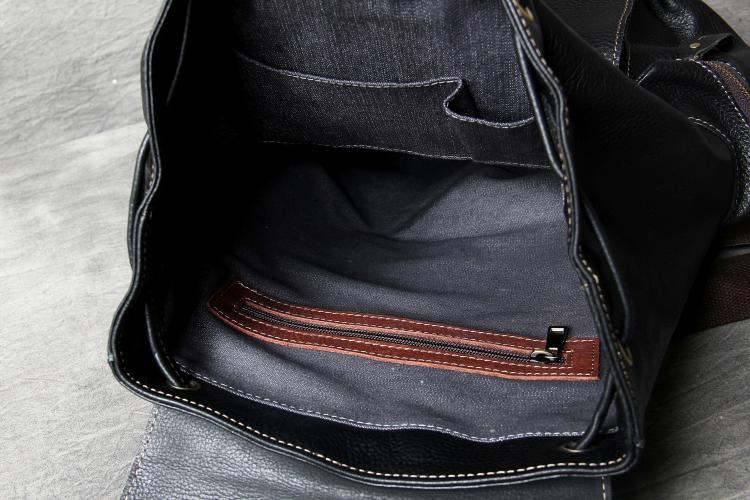 Unisex Soft Genuine Leather European Style Laptop Shoulder Bag Backpacks - Backpacks - DYAVOR®