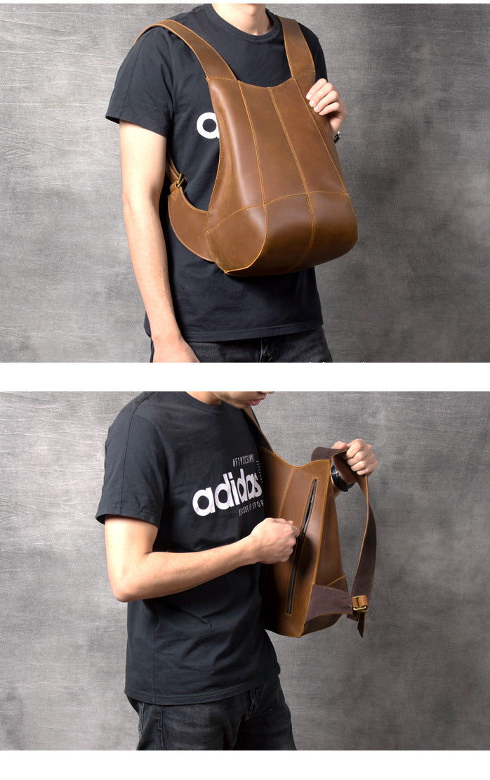 Unisex Vintage Crazy Designer Horse Simple Small Daypack Backpack - Backpacks - DYAVOR®