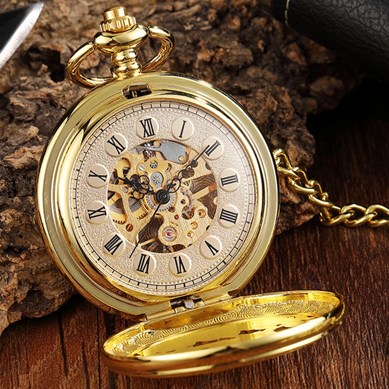 Unisex Vintage Double Side Steampunk Hollow Deer Pattern Fob Pocket Watch - Unisex Style Watches - DYAVOR®