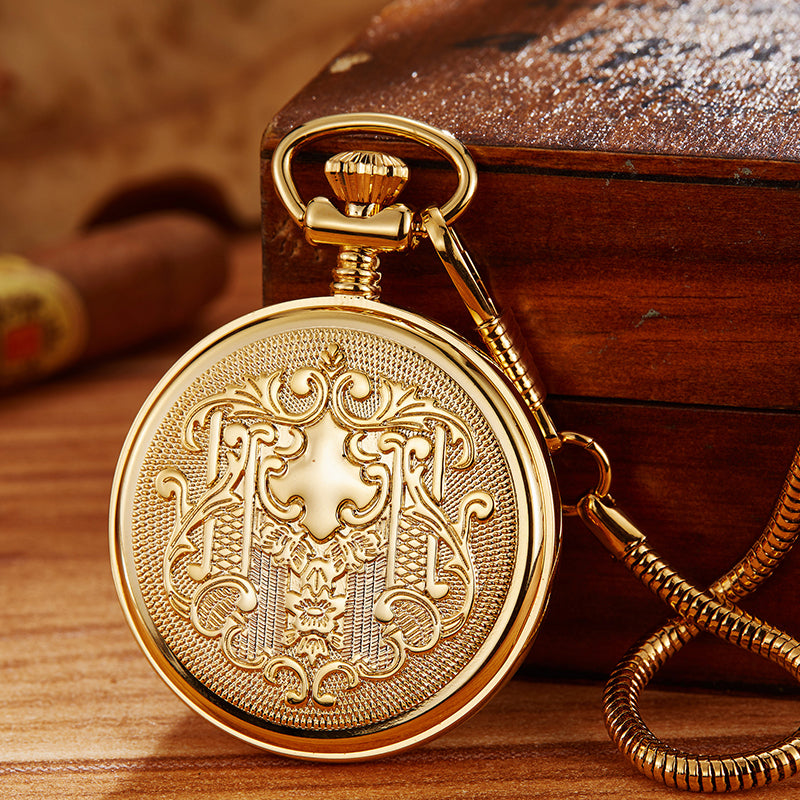 Unisex Vintage Fashion Mechanical Hand Wind Simple Fob Pocket Watch - Unisex Style Watches - DYAVOR®