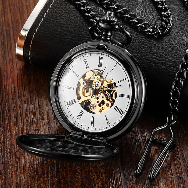 Unisex Vintage Fashion Mechanical Hand Wind Simple Fob Pocket Watch - Unisex Style Watches - DYAVOR®