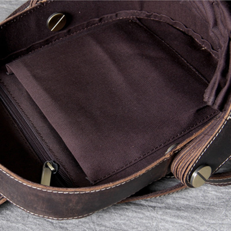 Unisex Vintage Handmade Multi-function Motorcycle Cowboy Backpacks - Backpacks - DYAVOR®