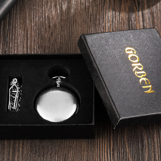 Unisex Vintage Mechanical Pocket Hand Wind Steampunk Necklace Watch - Unisex Style Watches - DYAVOR®