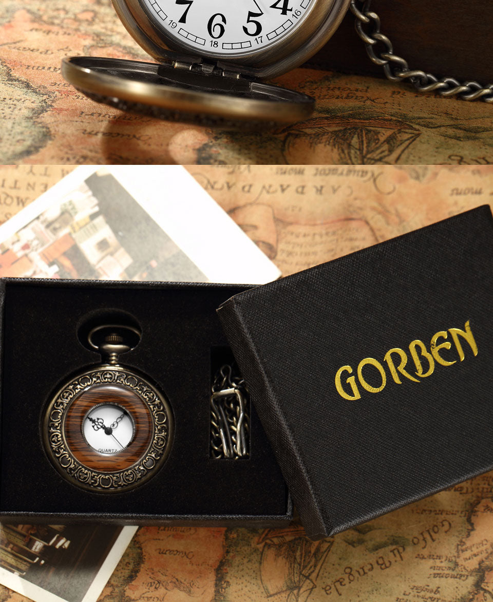 Unisex Vintage Steampunk Style Arabic Numeral Dial Fob Watches - Unisex Style Watches - DYAVOR®