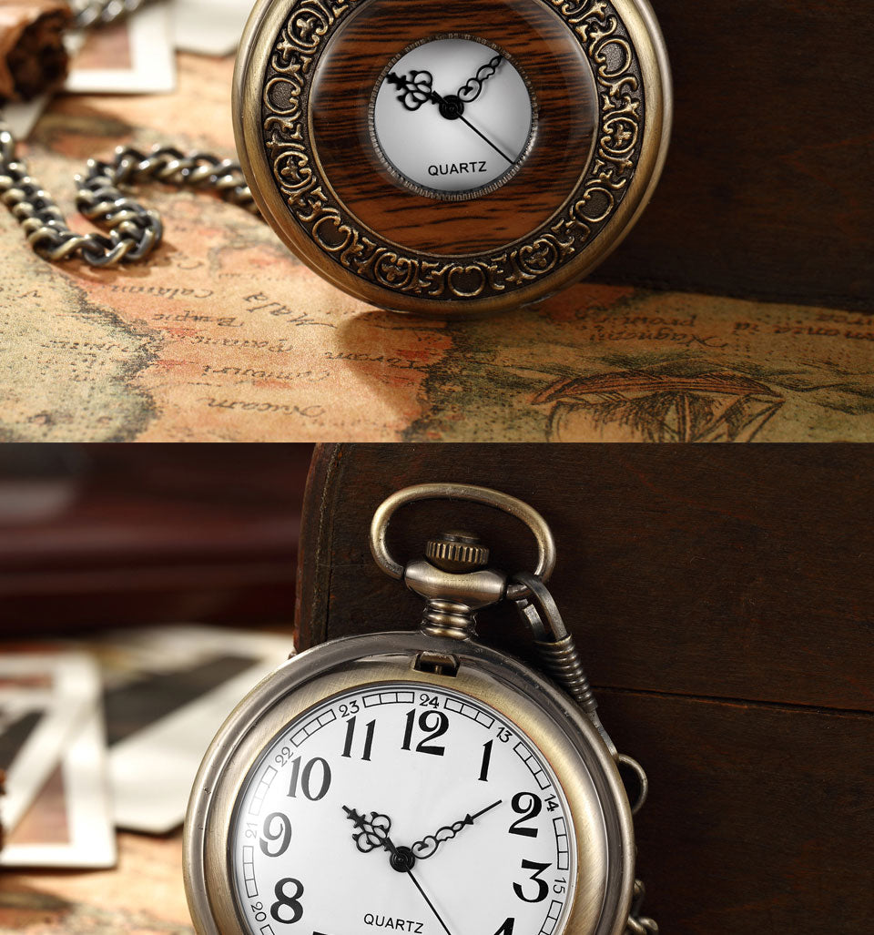 Unisex Vintage Steampunk Style Arabic Numeral Dial Fob Watches - Unisex Style Watches - DYAVOR®