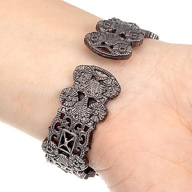 Vintage Flowers Full Steel Round Bracelet Model Quartz Watch for Women - Watches for Women - DYAVOR®