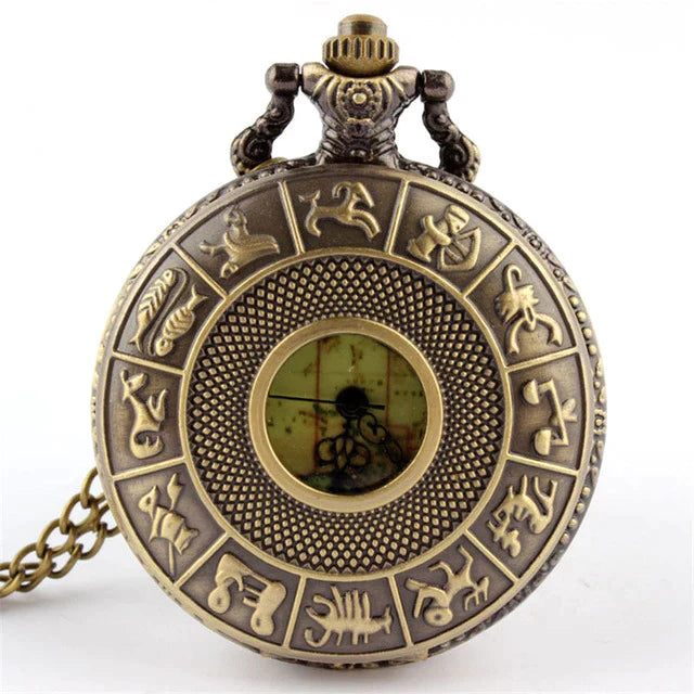 Vintage Unisex Stainless Steel Australia Map Pendant Quartz Pocket Watch - Unisex Style Watches - DYAVOR®