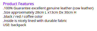 Vintage Women's Genuine Leather Flower Design Zipper Travel Bag Backpack - Backpacks - DYAVOR®