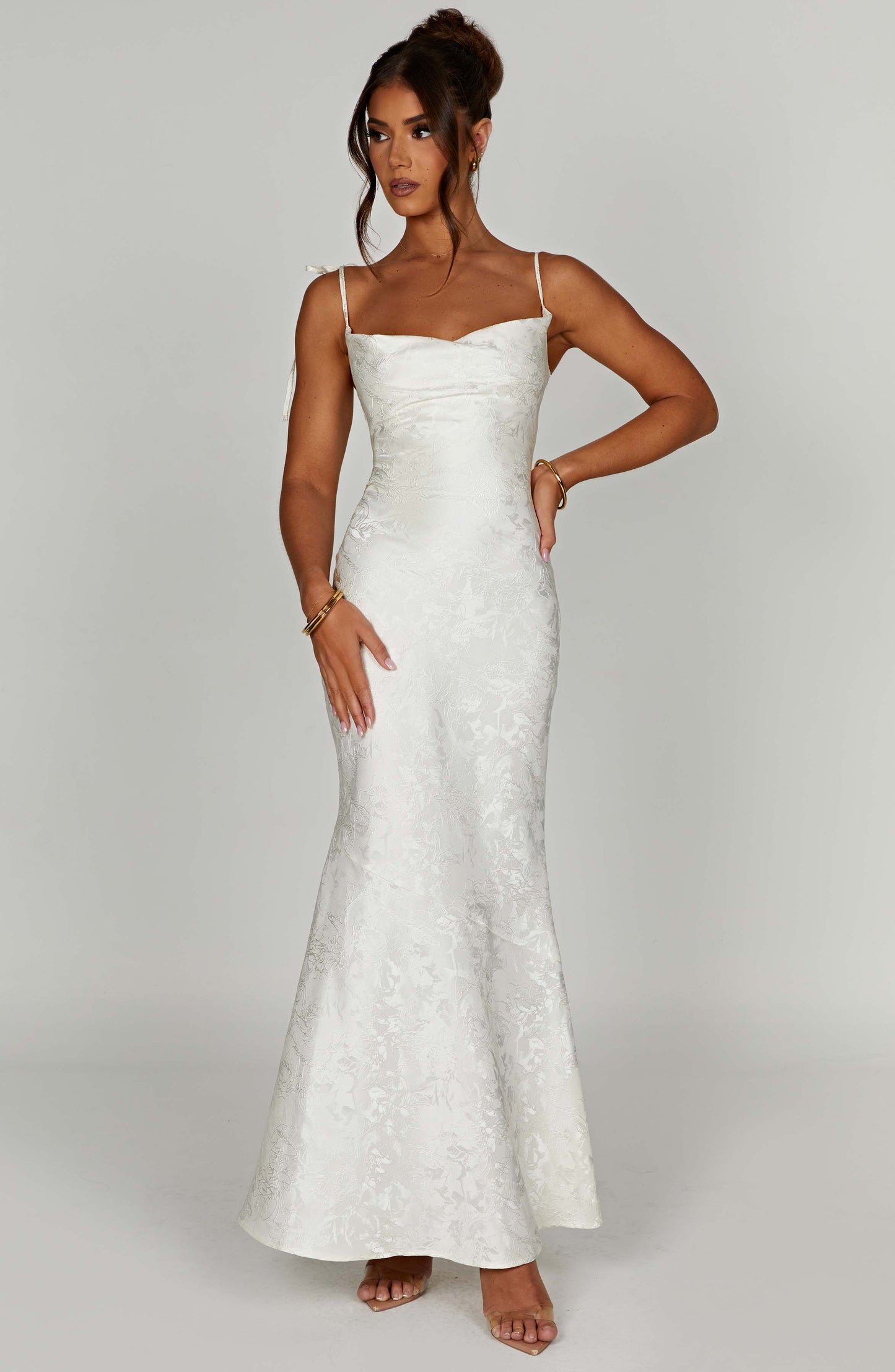Whitney Maxi Dress - Ivory - Dress - DYAVOR®