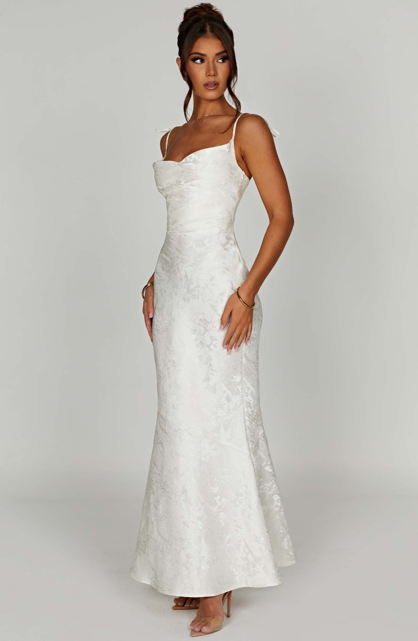 Whitney Maxi Dress - Ivory - Dress - DYAVOR®