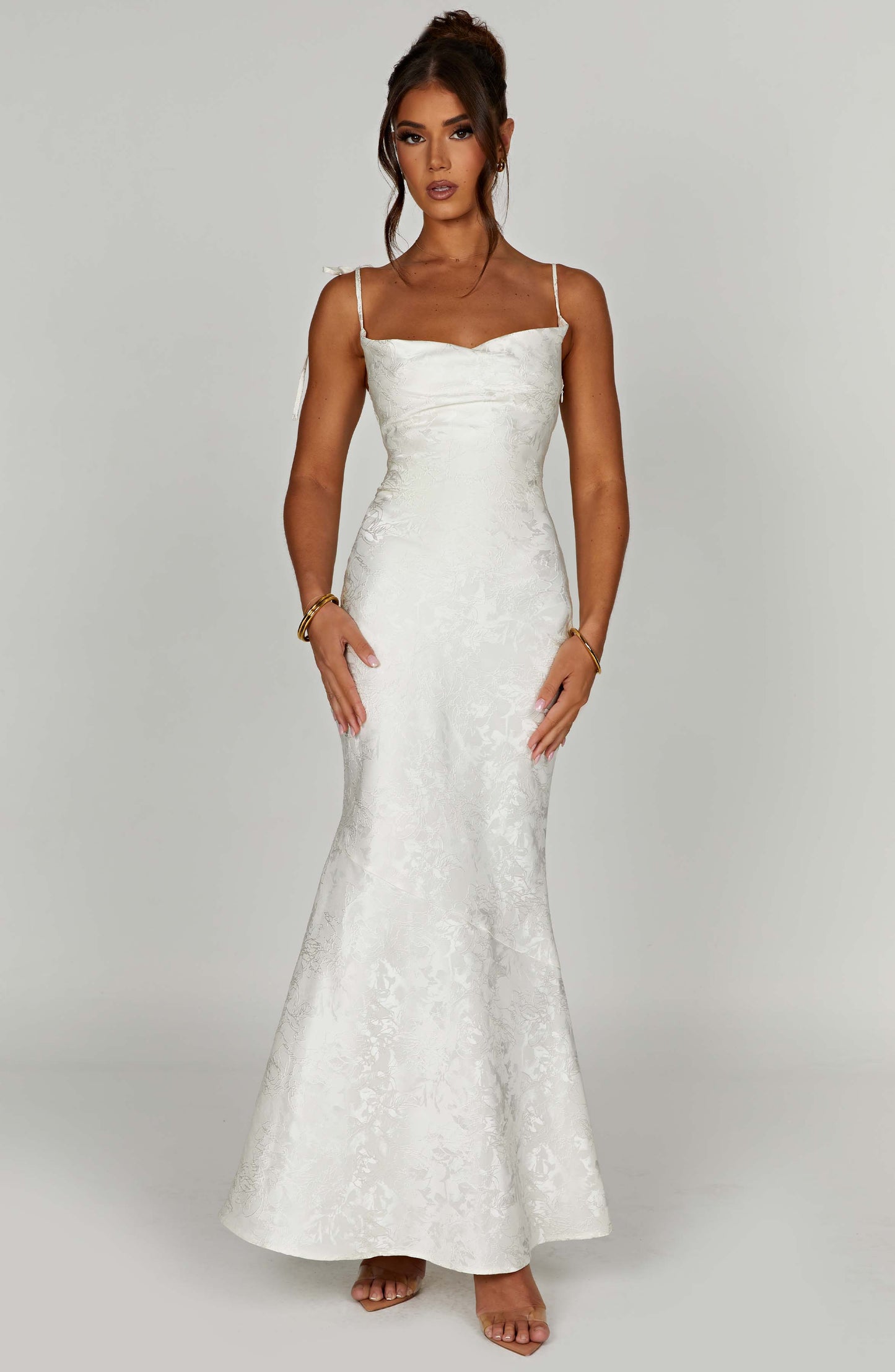 Whitney Maxi Dress - Ivory - Dress - DYAVOR®