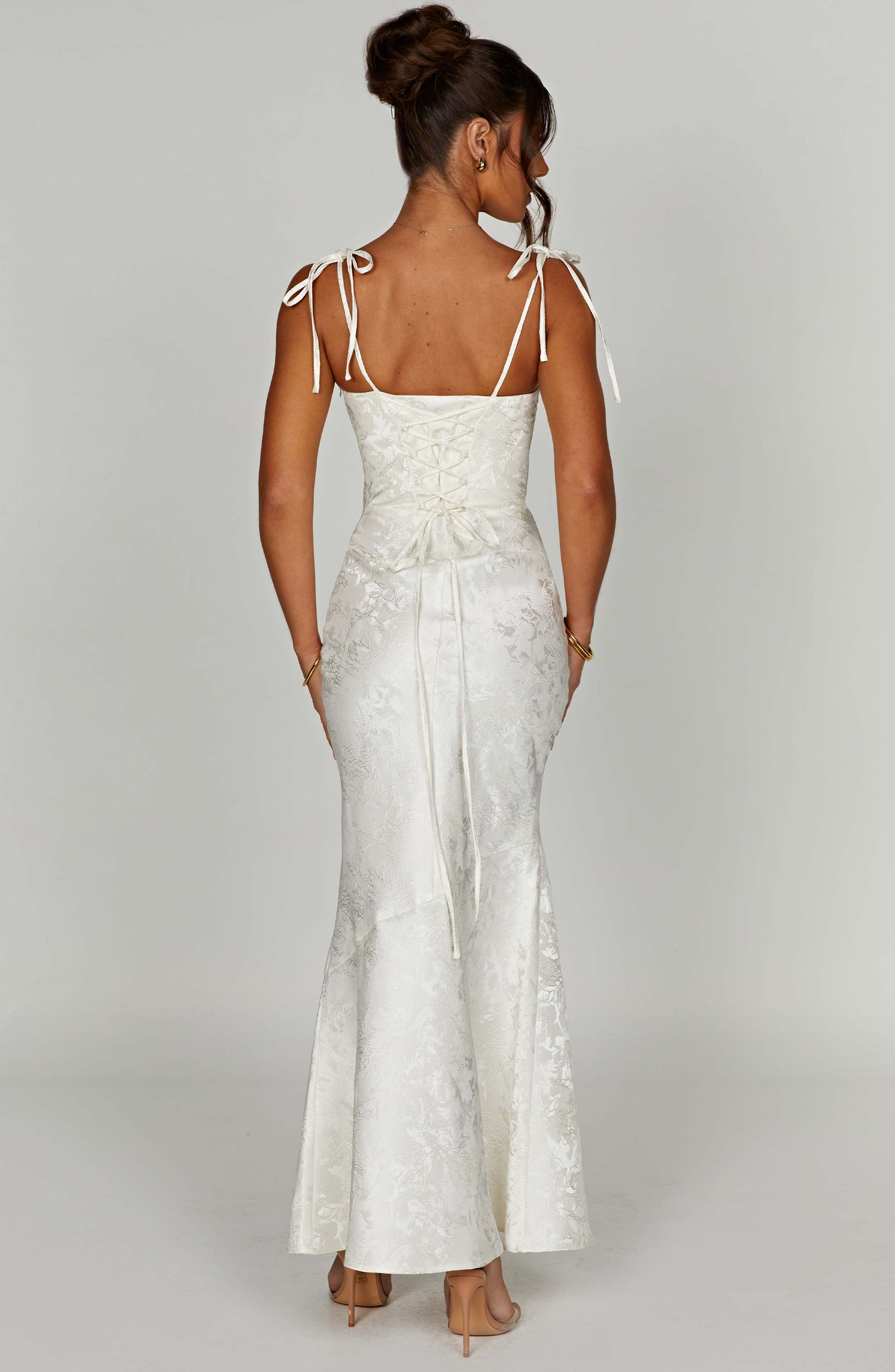 Whitney Maxi Dress - Ivory - Dress - DYAVOR®