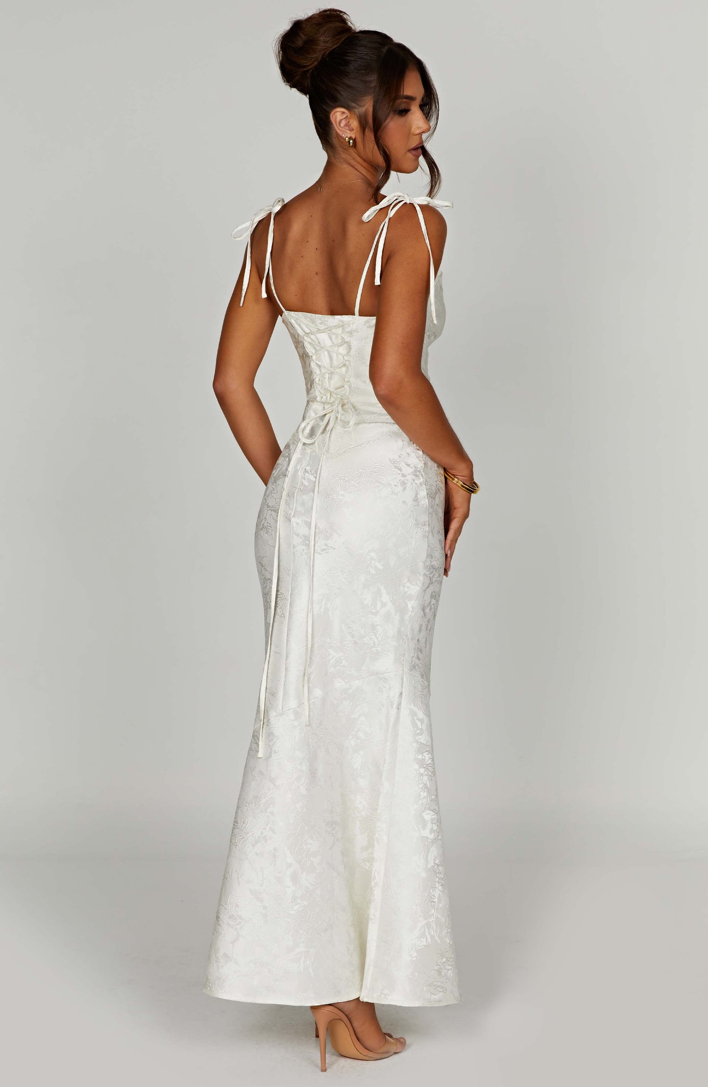 Whitney Maxi Dress - Ivory - Dress - DYAVOR®
