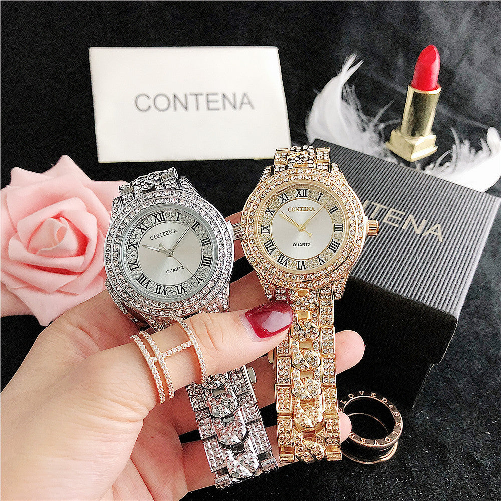 Women's Antique Luxury Diamond Quartz Stainless Steel Wristwatches - Watches for Women - DYAVOR®