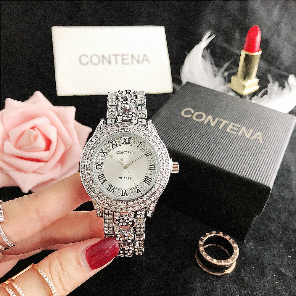 Women's Antique Luxury Diamond Quartz Stainless Steel Wristwatches - Watches for Women - DYAVOR®