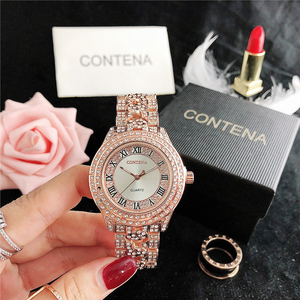 Women's Antique Luxury Diamond Quartz Stainless Steel Wristwatches - Watches for Women - DYAVOR®