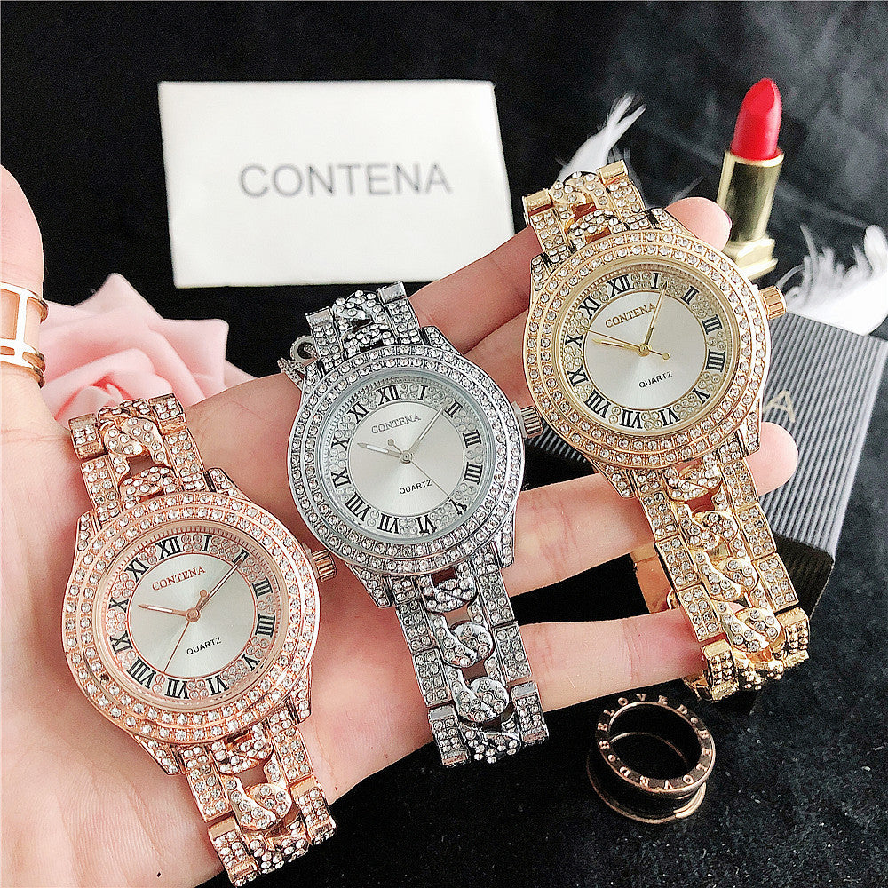 Women's Antique Luxury Diamond Quartz Stainless Steel Wristwatches - Watches for Women - DYAVOR®