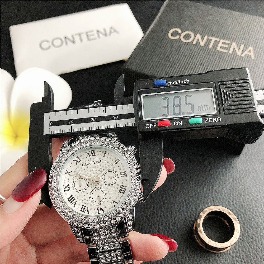 Women's Casual Fashion Folding Clasp with Safety Crystal Diamond Watches - Watches for Women - DYAVOR®